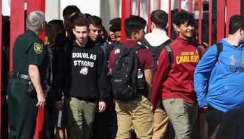 Estudiantes de Marjory Stoneman Douglas High School