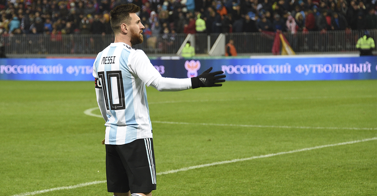 Messi con Argentina