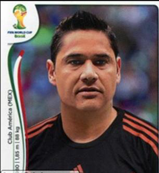 Moisés Muñoz Panini Brasil 2014