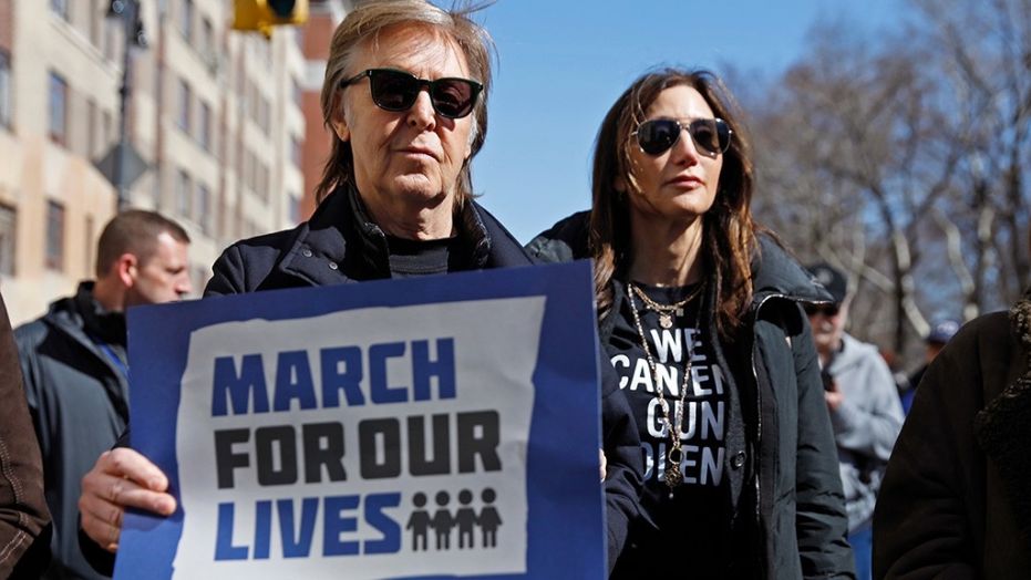 Paul Mccartney en March for our lives