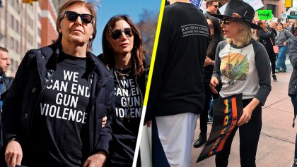 Así protestaron las celebridades en el #MarchForOurLives, para regular el acceso a las armas en Estados Unidos