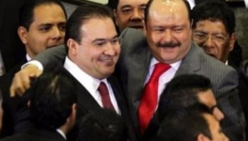 Los exgobernadores Javier y César Duarte