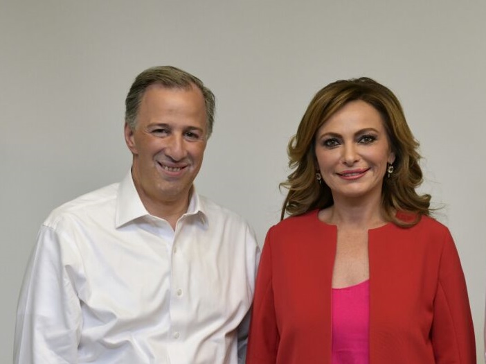 Sara letife y José Antonio Meade