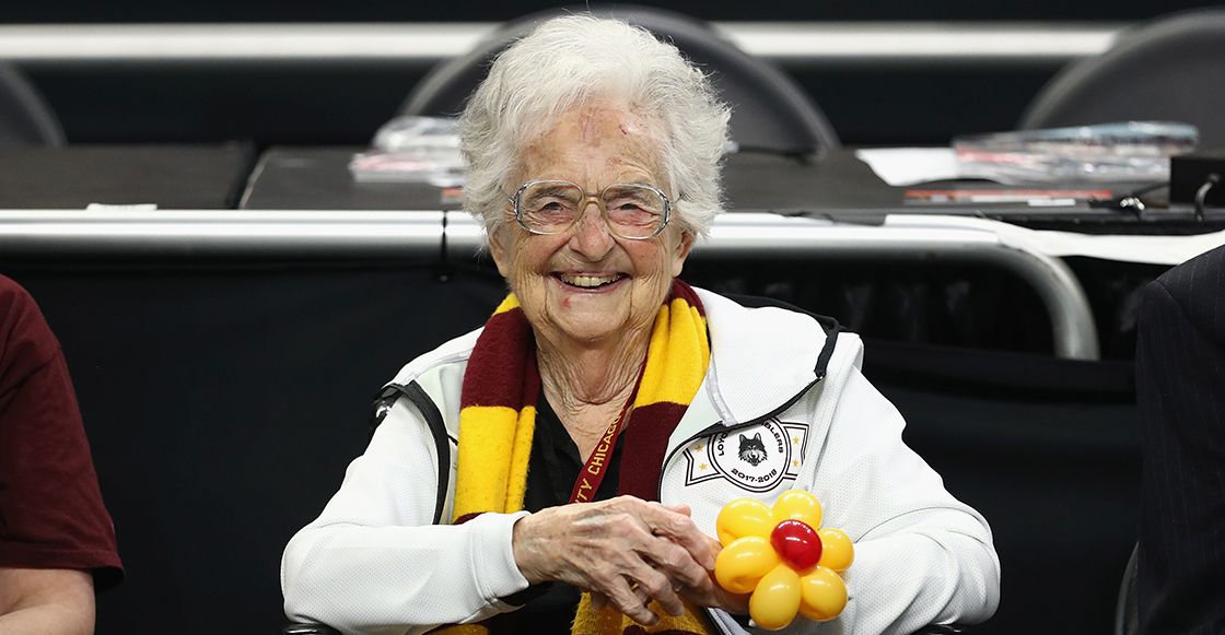 Sister Jean, la monja de 102 años que es la inspiración de Loyola en March Madness