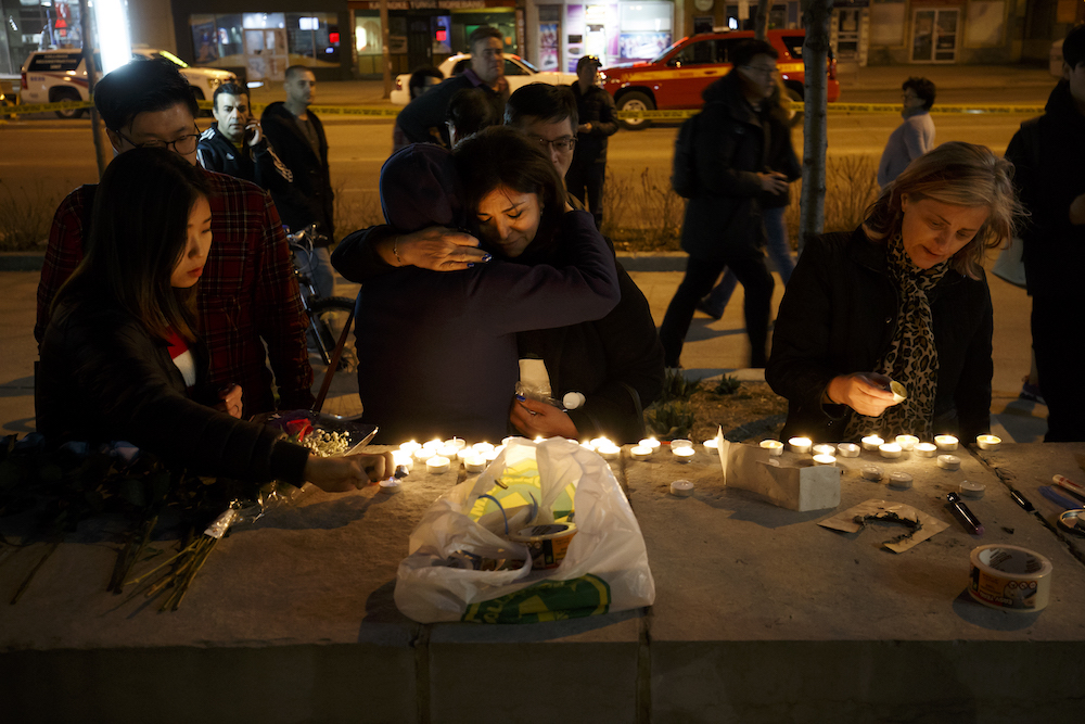 canadienses atropellamiento masivo en Toronto