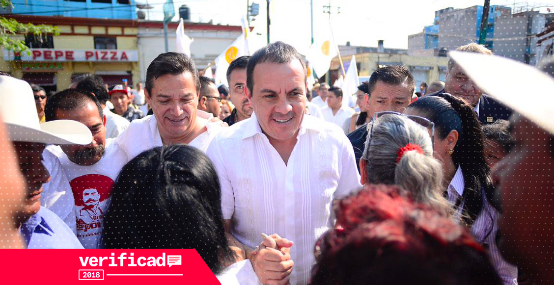 Cuauhtémoc Blanco candidatura gubernatura de Morelos