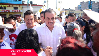 Cuauhtémoc Blanco candidatura gubernatura de Morelos
