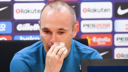 Iniesta salida Barcelona