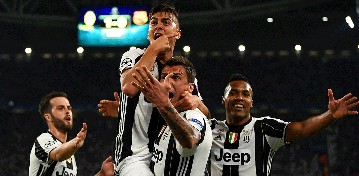 Juventus goleó al Barcelona