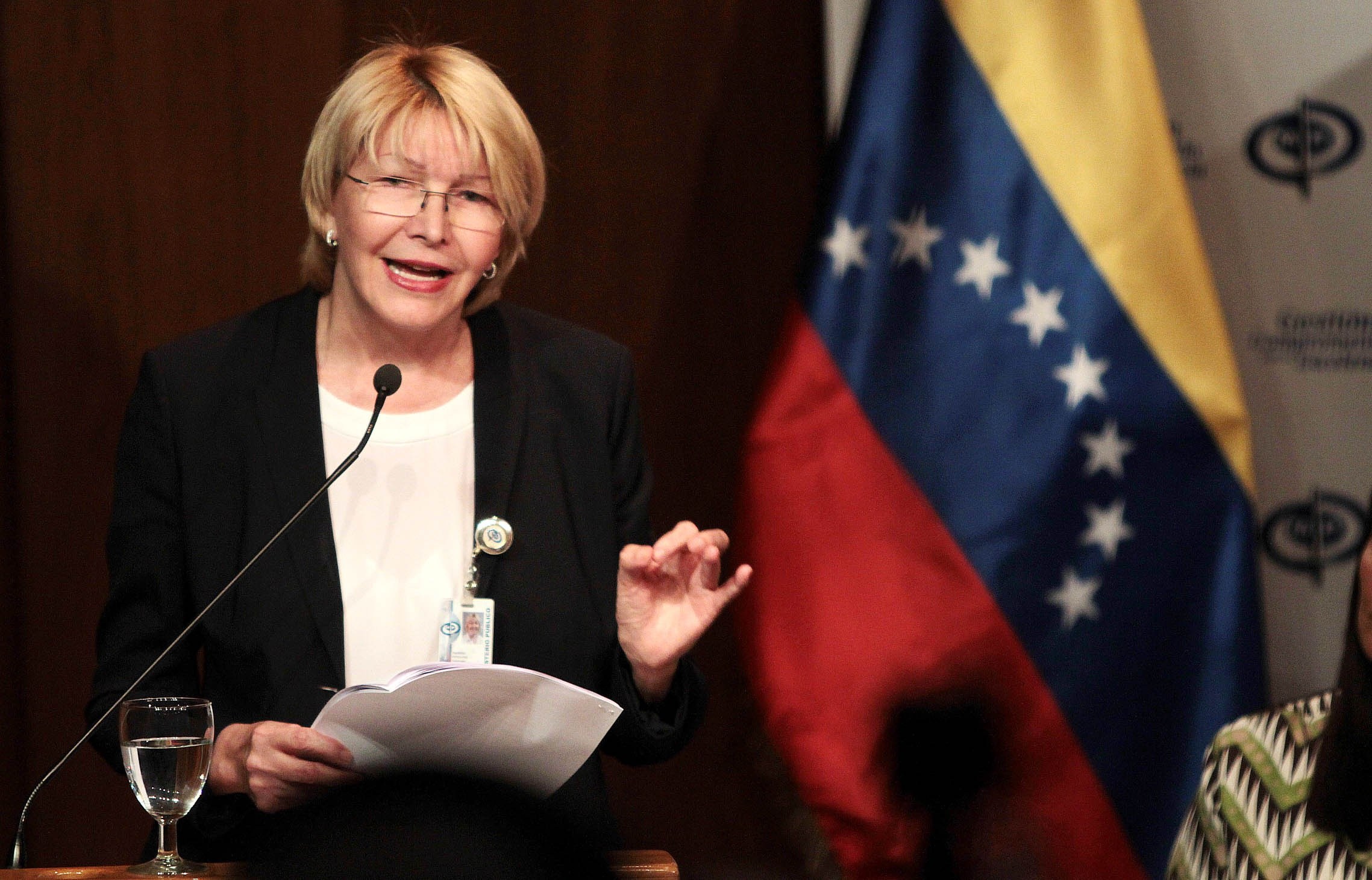 Luisa Ortega, exfiscal de Venezuela.