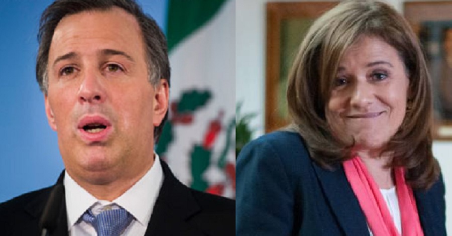 Margarita Zavala y José Antonio Meade