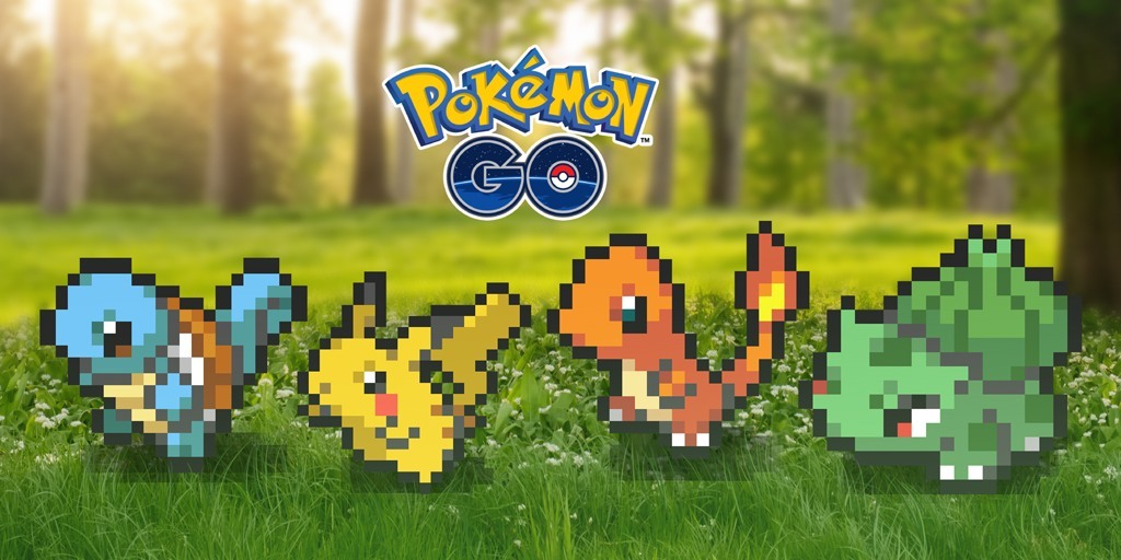 Pokemón Go celebra el 'April Fools' cambiando sus visuales a 8 bits 😬