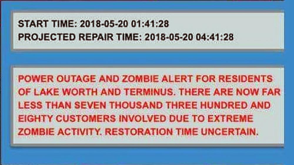 Alerta Zombie en Lake Worth