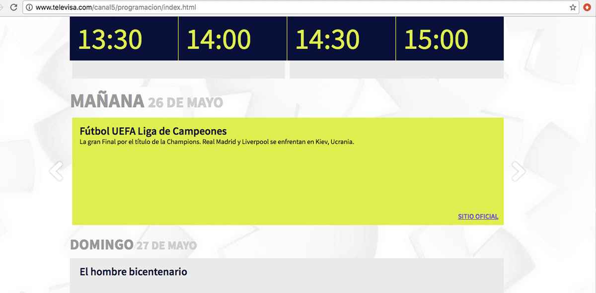 Horarios y canales para ver la final de Chaaaaaampions