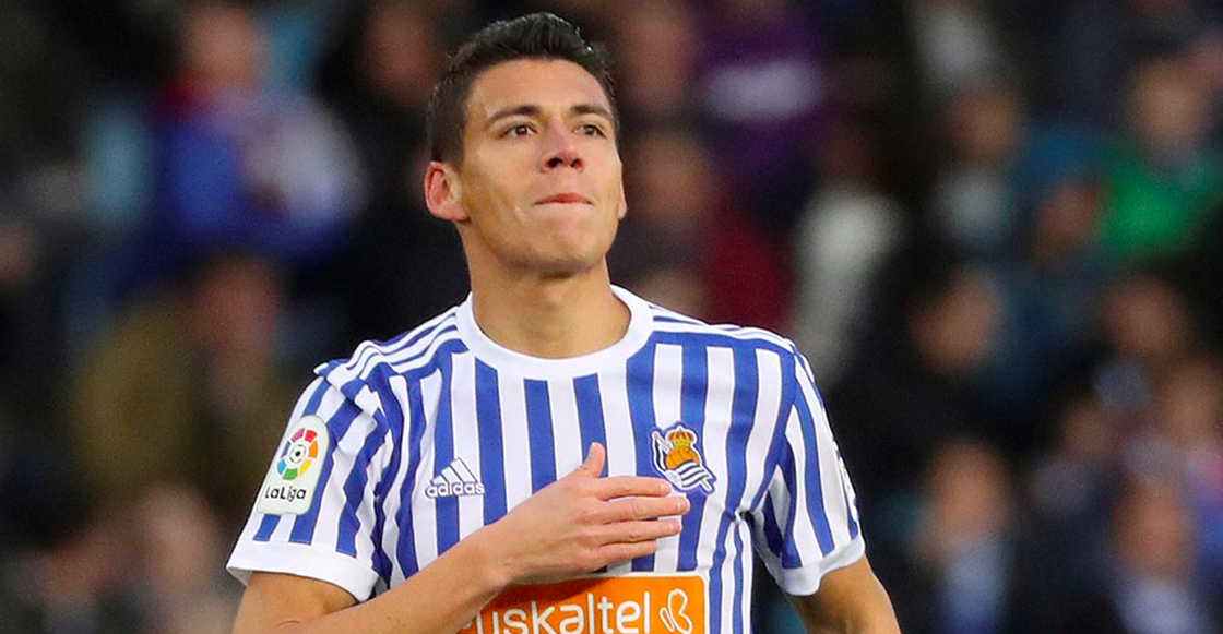 Héctor Moreno se lesionó con la Real Sociedad