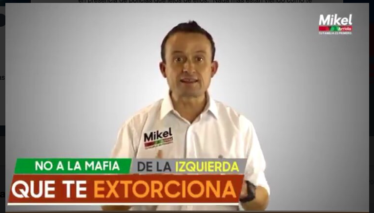 Mikel Arriola video faltas de ortografía