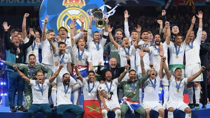 Real Madrid encabeza ranking de la UEFA