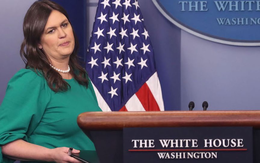 Sarah Sanders Casa Blanca renegociación del TLCAN