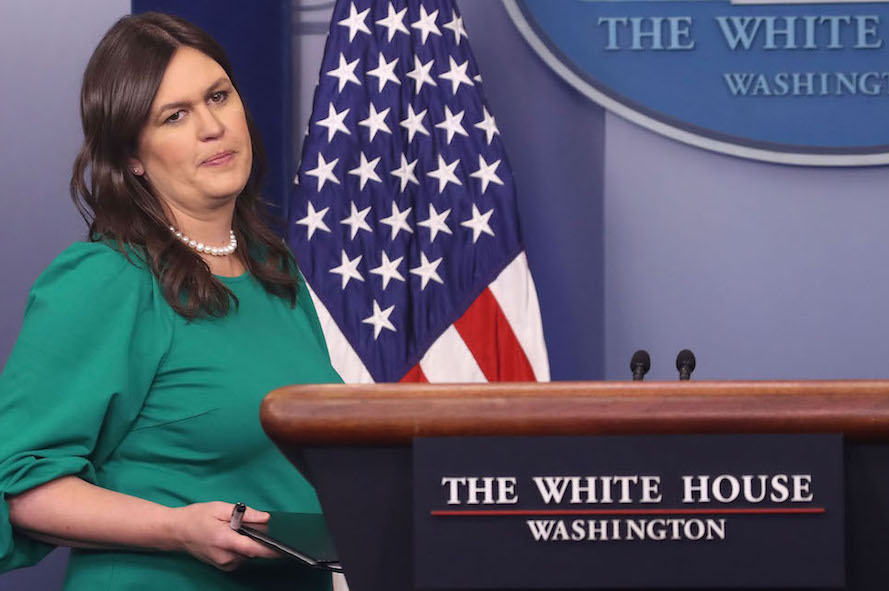 Sarah Sanders Casa Blanca renegociación del TLCAN