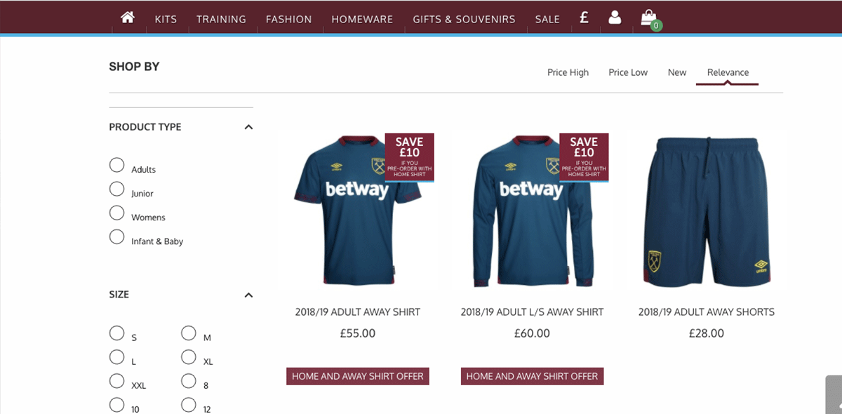 West Ham presentó su nuevo uniforme