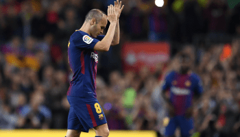 Ultimo clásico de iniesta