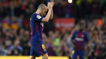 Ultimo clásico de iniesta