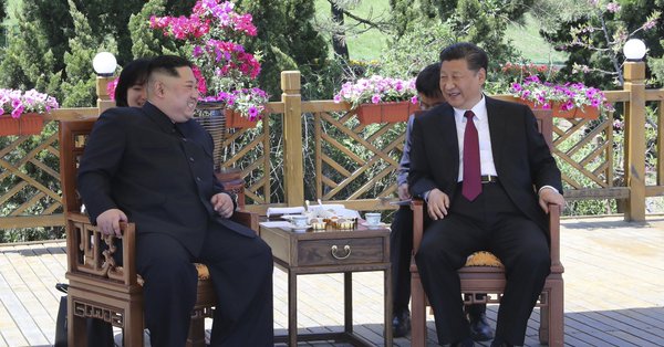 Kim Jong Un y Xi Jinping