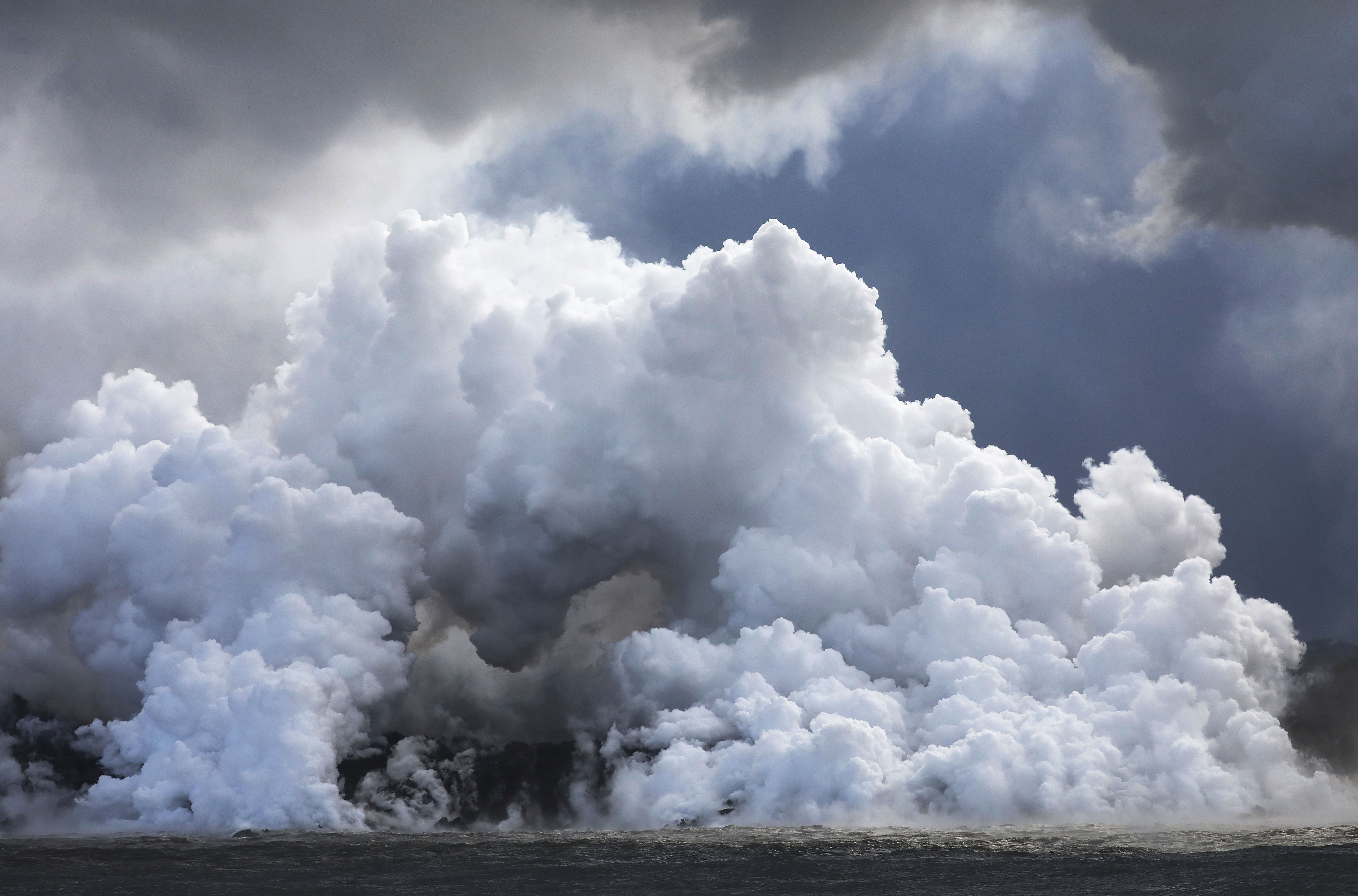 Nube tóxica del volcán Kilauea 