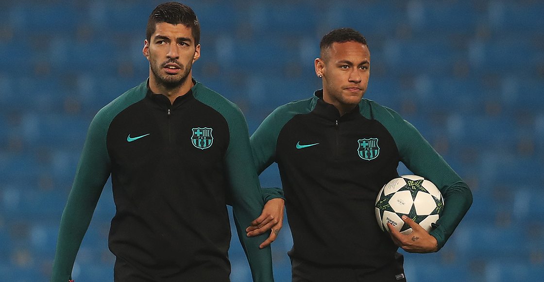 Luis Suárez y Neymar