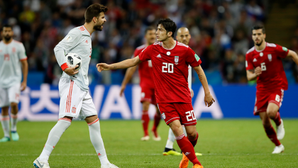 Gerard Piqué jugó su partido 100 con España