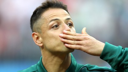 Chicharito Hernandez Mexico frente Alemania