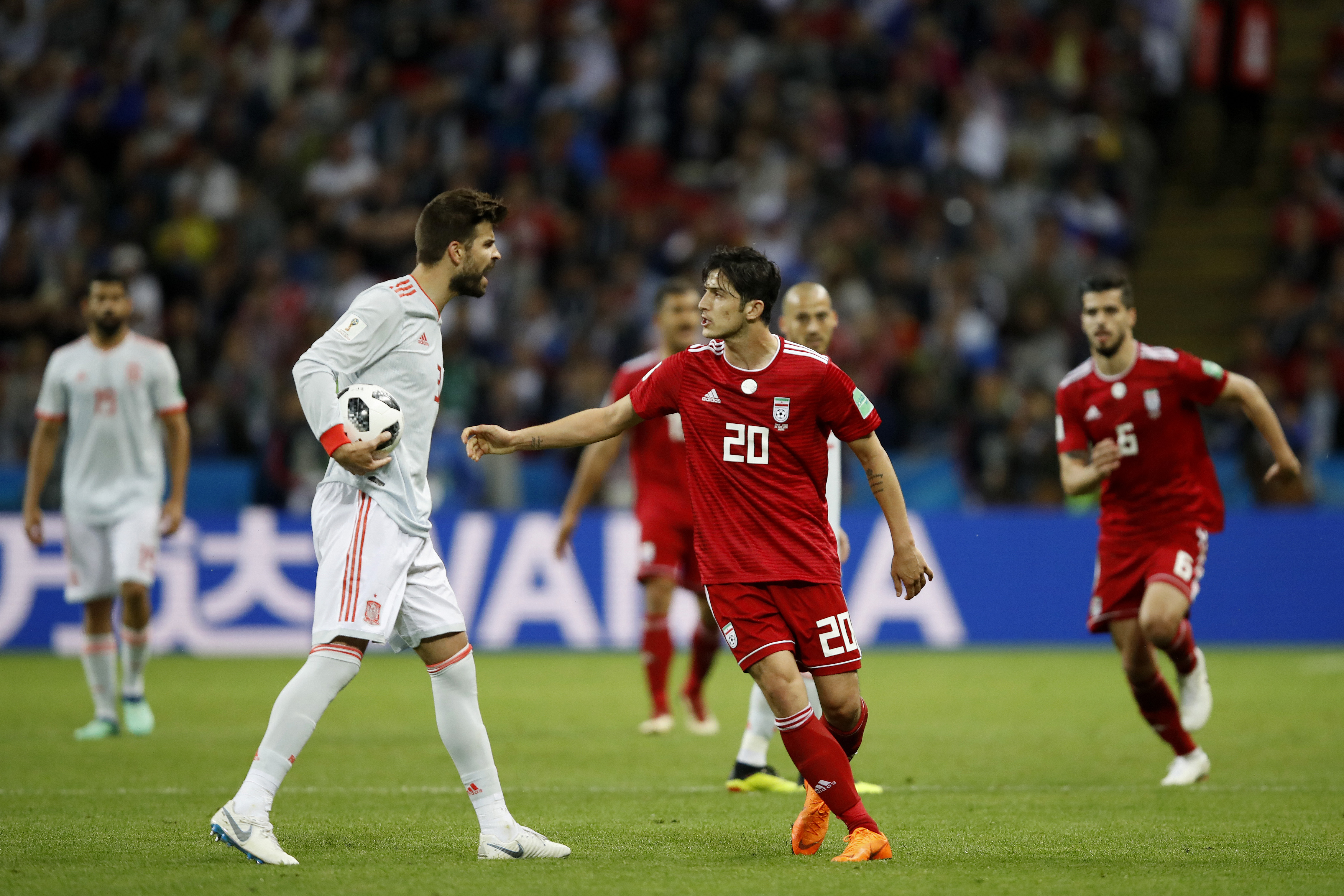 Irán vs España en Rusia 2018