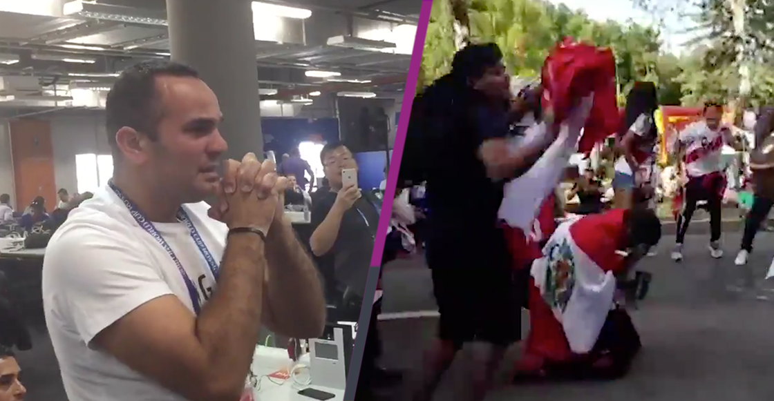 Así se celebró un gol de Peru en un Mundial 36 años después