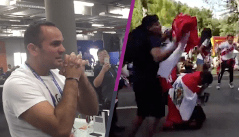 Así se celebró un gol de Peru en un Mundial 36 años después