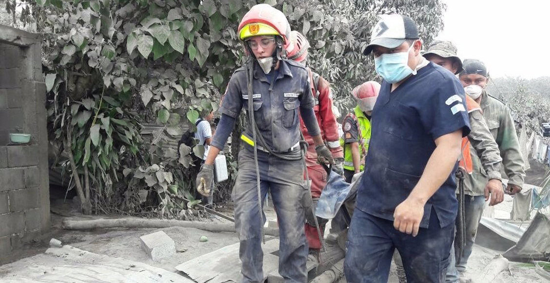 Guatemala aumentan las víctimas por el Volcán de Fuego