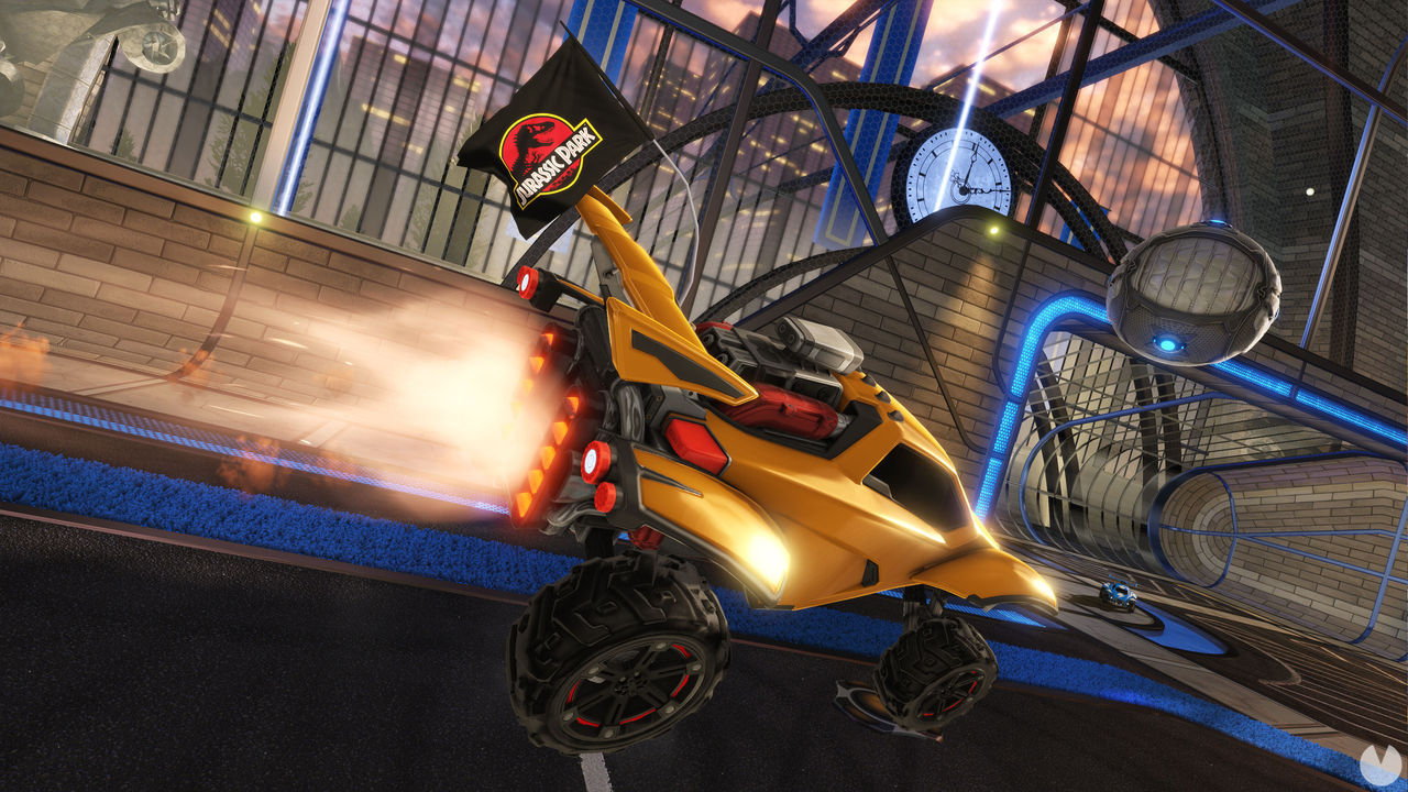 Jurassic Park llega a Rocket League