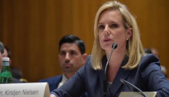 la titular del Departamento de Seguridad Nacional de Estados Unidos, Kirstjen Nielsen