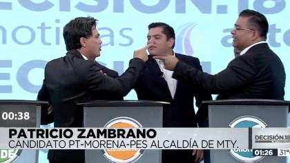 "Si vuelves a hablar de mi papá te parto tu madre", así el Pato Zambrano en pleno debate