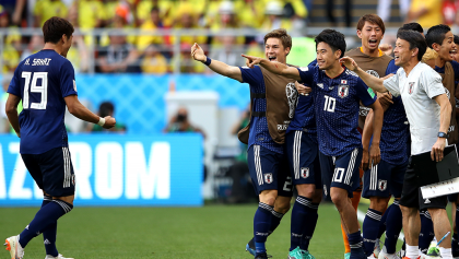 Japón venció a Colombia en Rusia 2018