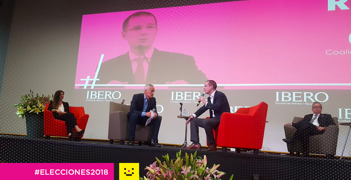 Ricardo Anaya en la Ibero elecciones 2018