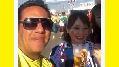 Rusia 2018, aficionado colombiano ofende a japonesas