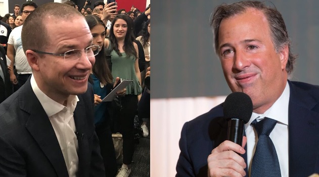 Ricardo Anaya y José Antonio Meade