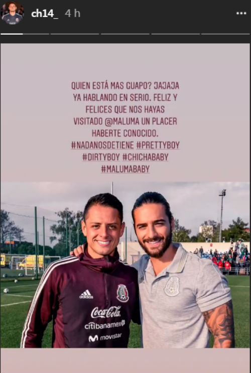 Oribe dice estar más guapo que Maluma y Chicharito