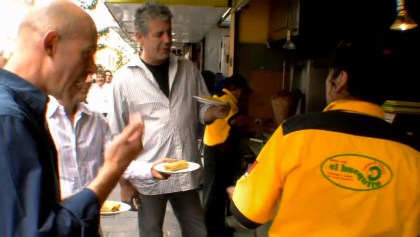 Anthony Bourdain en México