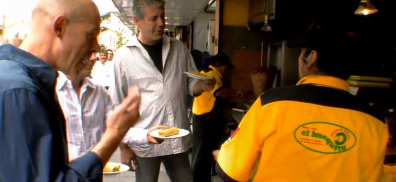 Anthony Bourdain en México