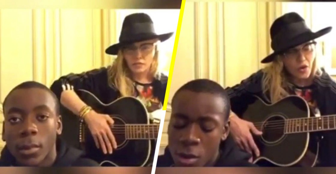 Mira a Madonna coverear junto a su hijo 'Can't Help Falling In Love' de Elvis Presley