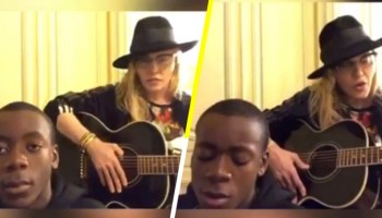 Mira a Madonna coverear junto a su hijo 'Can't Help Falling In Love' de Elvis Presley