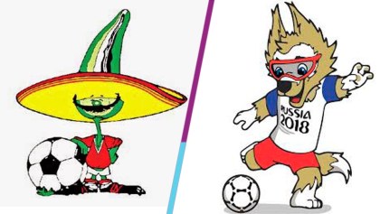 Mascotas de los mundiales