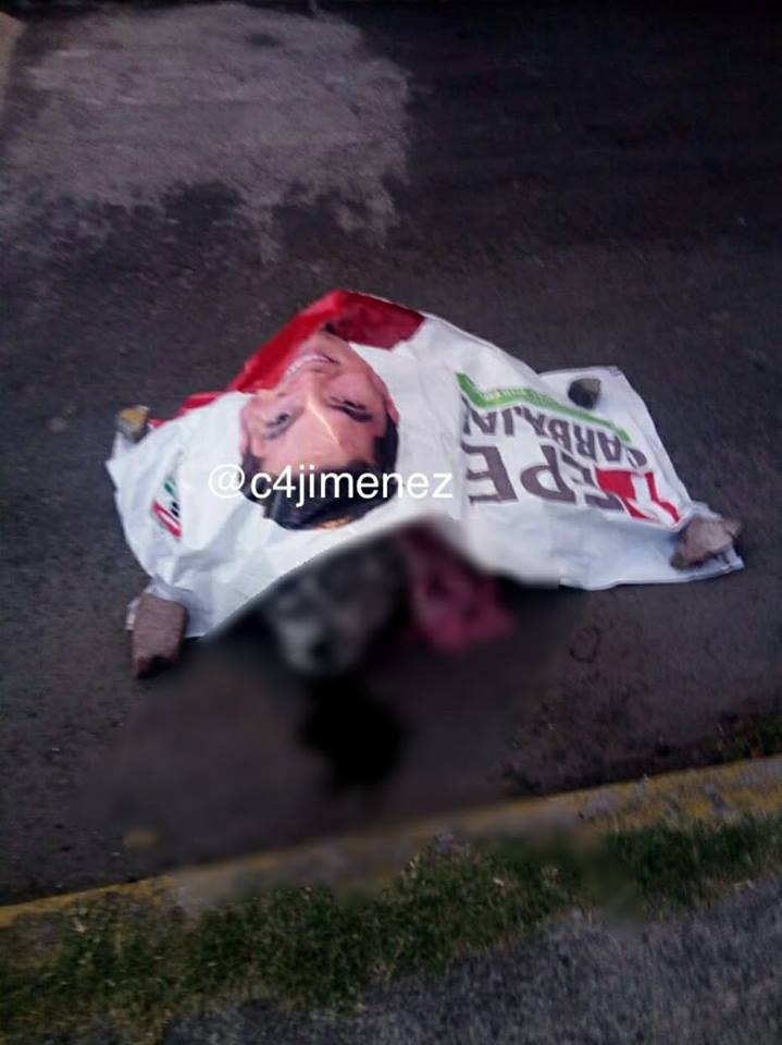 Mensaje encontrado junto a cadáver en Iztapalapa