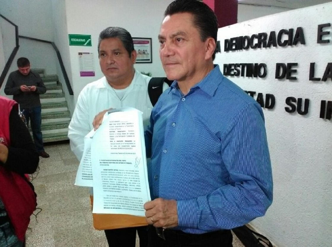 Óscar Cantón, excandidato del PVEM a gobernador de Tabasco